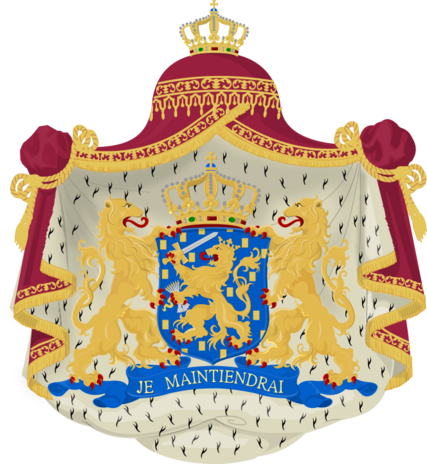 Coat of Arms of The Netherlands. 664px-Koninklijk_wapen_van_het_koninkrijk_der_Nederlanden