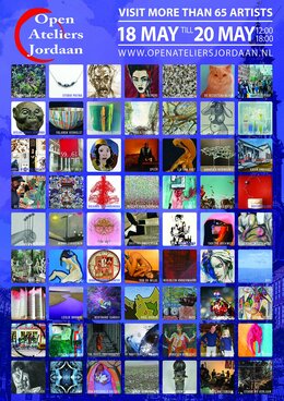 Open Ateliers Jordaan 2024 Poster