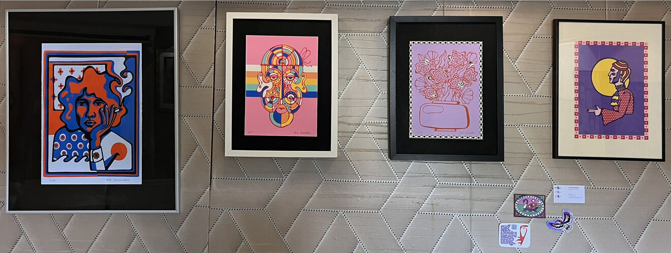 Rik Nieuwdorp's silkscreens