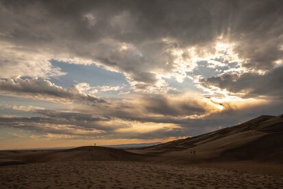 Colorado Sand dunes by Richard Bolger